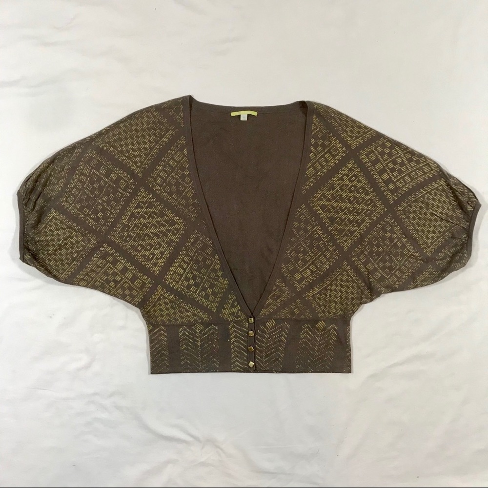 SOLD    Gianni Bini Silk Batwing Sweater M